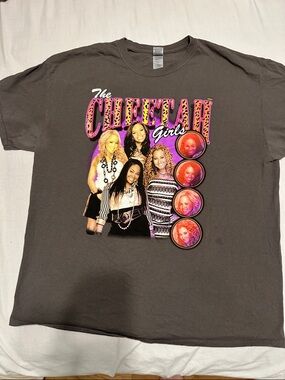 The Cheetah Girls Graphic Tee in Charcoal with Purple and Pink Accents